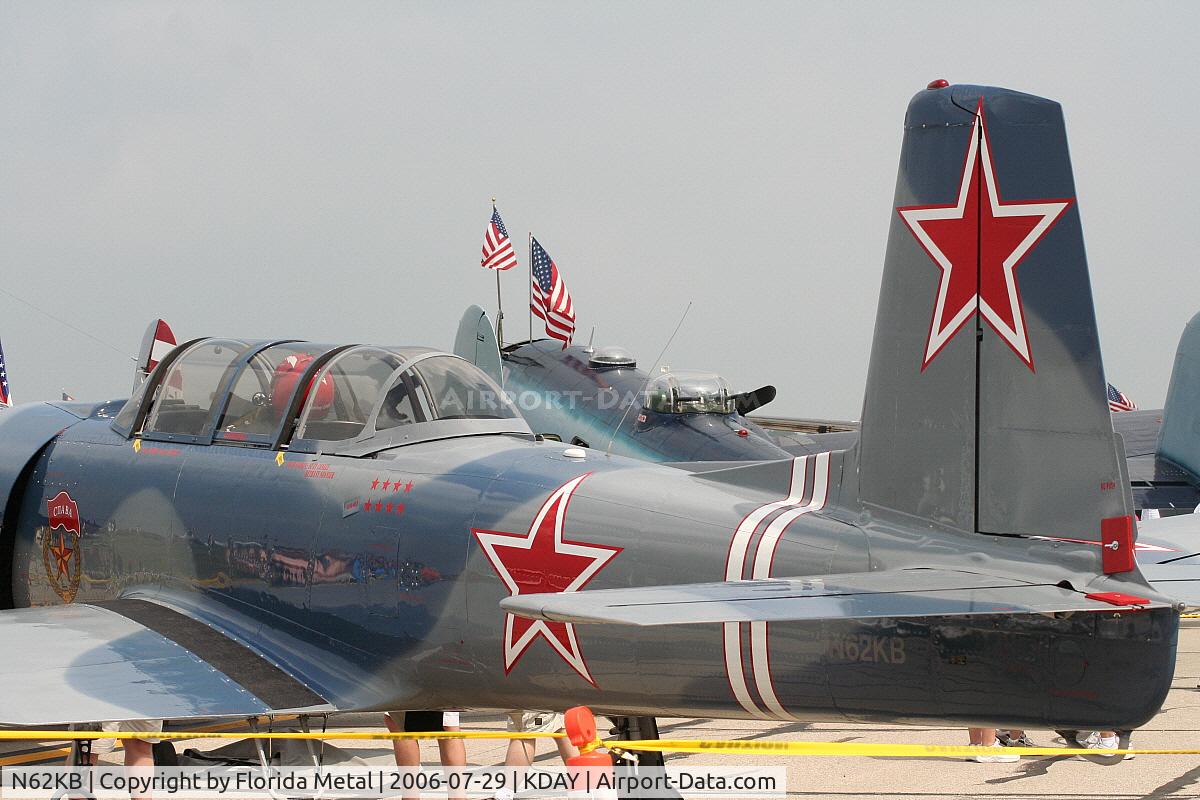 N62KB, 1982 Nanchang CJ-6 C/N 3832023, Nice paintjob
