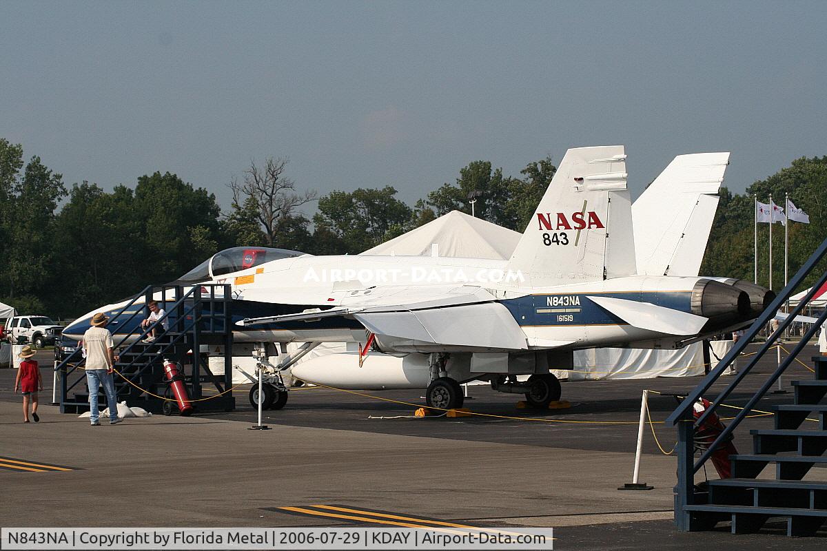 N843NA, McDonnell Douglas F/A-18A Hornet C/N 161519, NASA