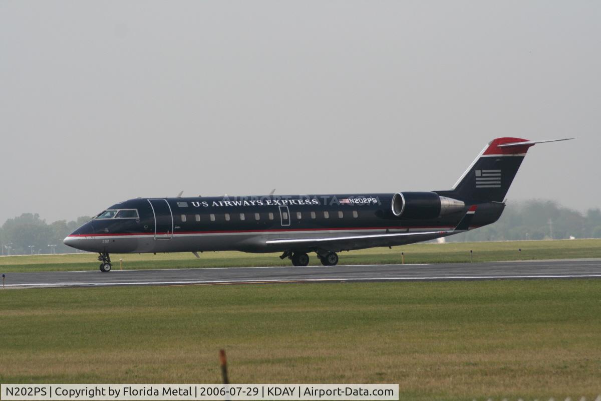 N202PS, 2003 Bombardier CRJ-200ER (CL-600-2B19) C/N 7858, US Airways Express CRJ