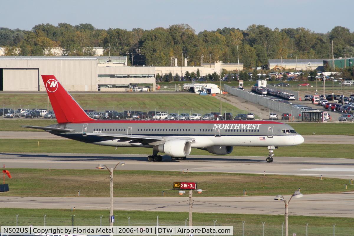 N502US, 1985 Boeing 757-251 C/N 23191, Bowling shoe