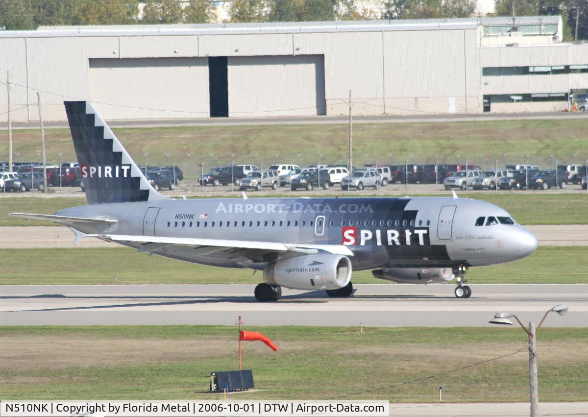 N510NK, 2005 Airbus A319-132 C/N 2622, Saw just the A319s this day, not the A321s