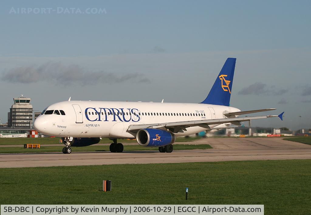 5B-DBC, 1992 Airbus A320-231 C/N 295, Cyprus 320