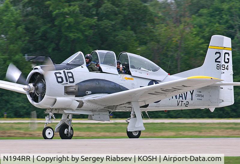 N194RR, North American T-28B Trojan C/N 200-265 (138194), EAA AirVenture 2005