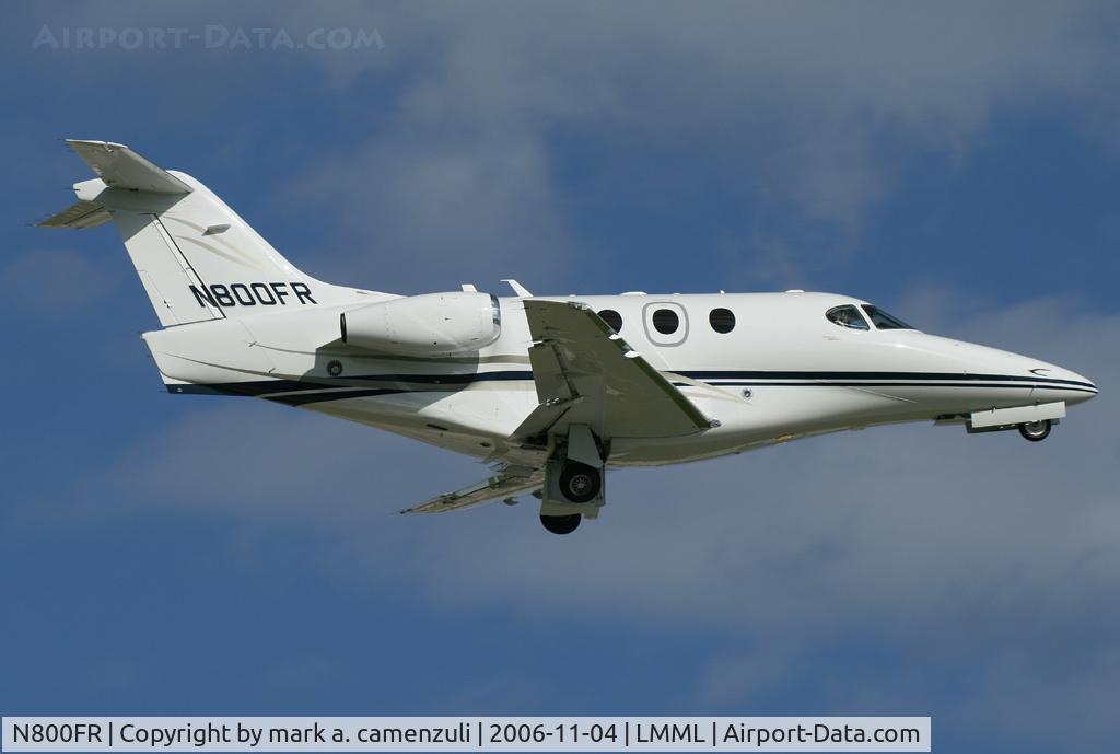 N800FR, 2006 Raytheon 390 Premier 1A C/N RB-165, BIZ JET