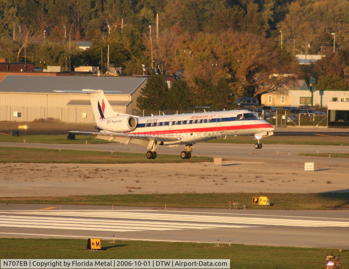 N707EB, 1999 Embraer ERJ-135LR (EMB-135LR) C/N 145195, In from LGA