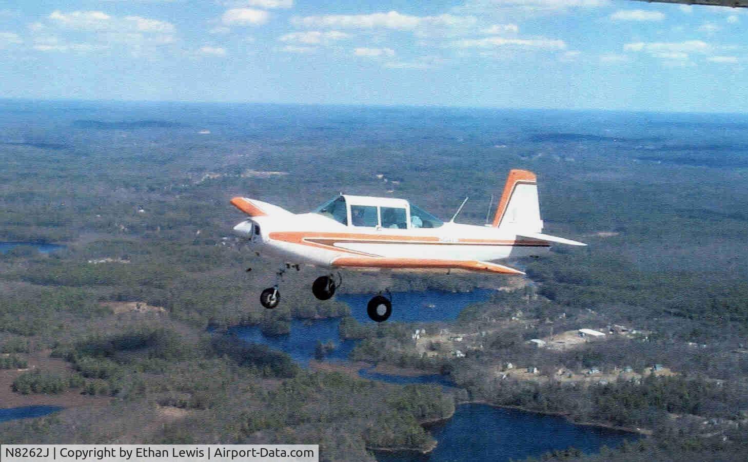 N8262J, 1978 Varga 2150A Kachina C/N VAC-108-78, Varga In Flight New Hampshire