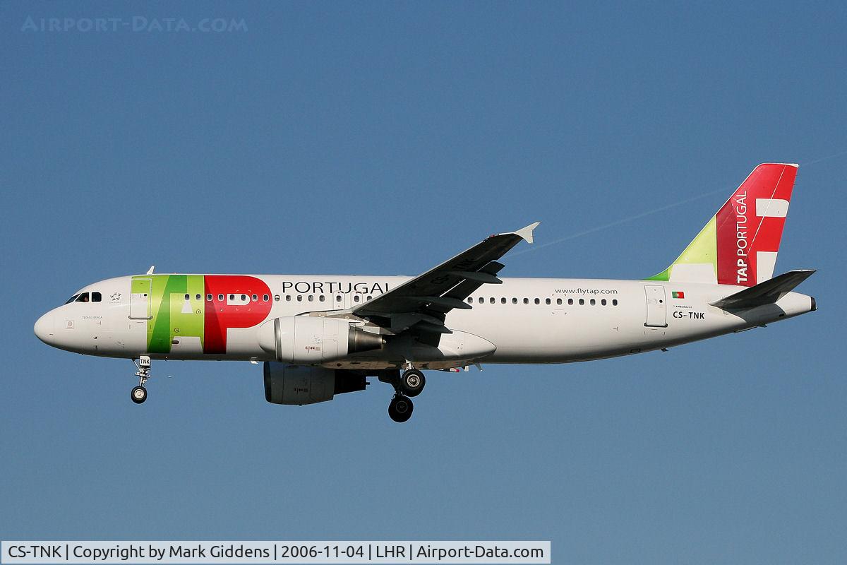CS-TNK, 2000 Airbus A320-214 C/N 1206, Air Portugal Airbus A320-214