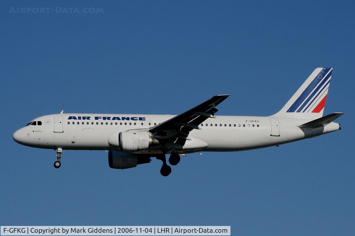 F-GFKG, 1988 Airbus A320-111 C/N 0021, Air France Airbus A320-211