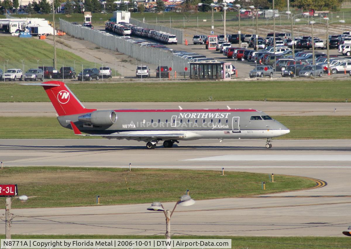 N8771A, 2003 Canadair CRJ-440 (CL-600-2B19) Regional Jet C/N 7771, Pinnacle