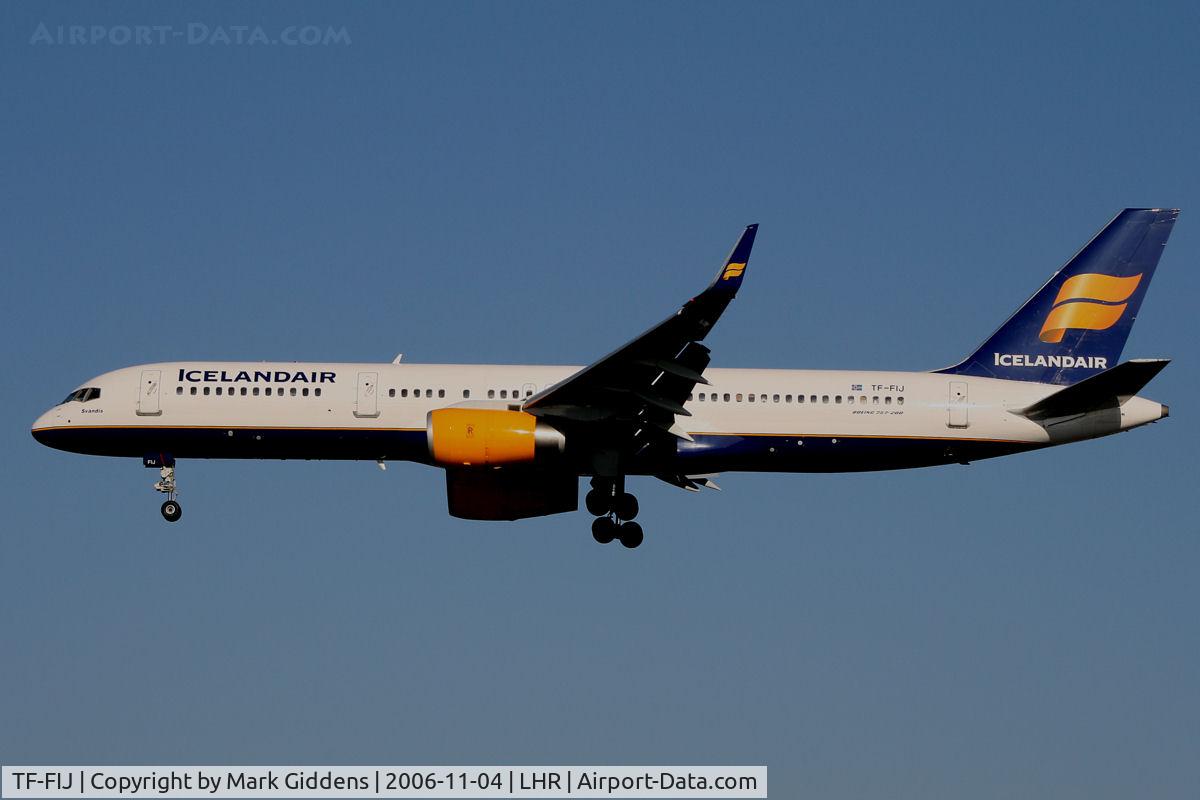 TF-FIJ, 1991 Boeing 757-208 C/N 25085, Icelandair Boeing 757-208