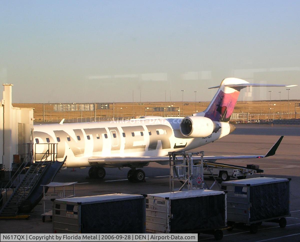 N617QX, 2003 Bombardier CRJ-701 (CL-600-2C10) Regional Jet C/N 10130, Frontier Jet Express