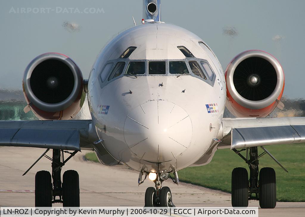 LN-ROZ, 1989 McDonnell Douglas MD-87 (DC-9-87) C/N 49608, SAS MD-87