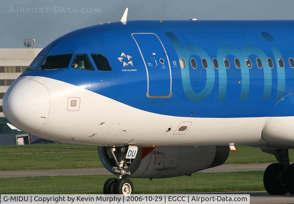 G-MIDU, 2001 Airbus A320-232 C/N 1407, BMI Bus