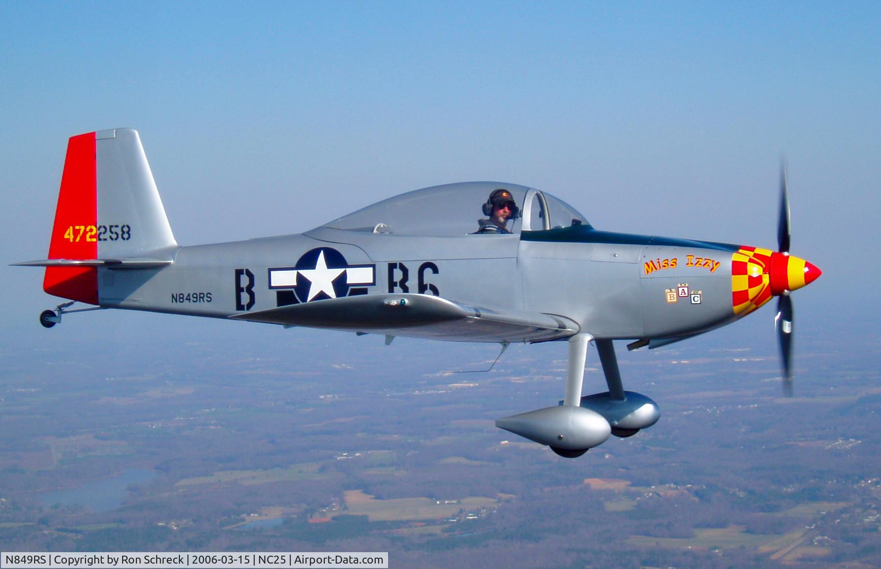 N849RS, 2006 Vans RV-8 C/N 81589, Van's RV-8,