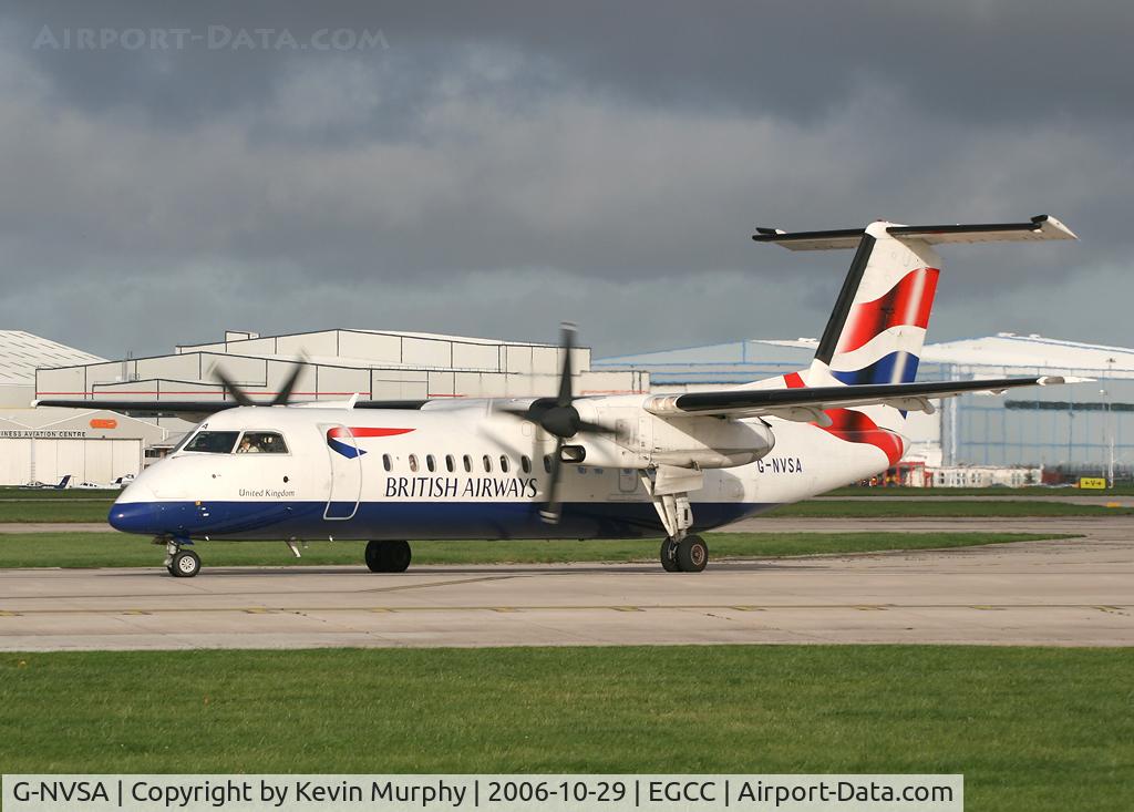 G-NVSA, 1997 De Havilland Canada DHC-8-311 Dash 8 C/N 451, BA Dash 8