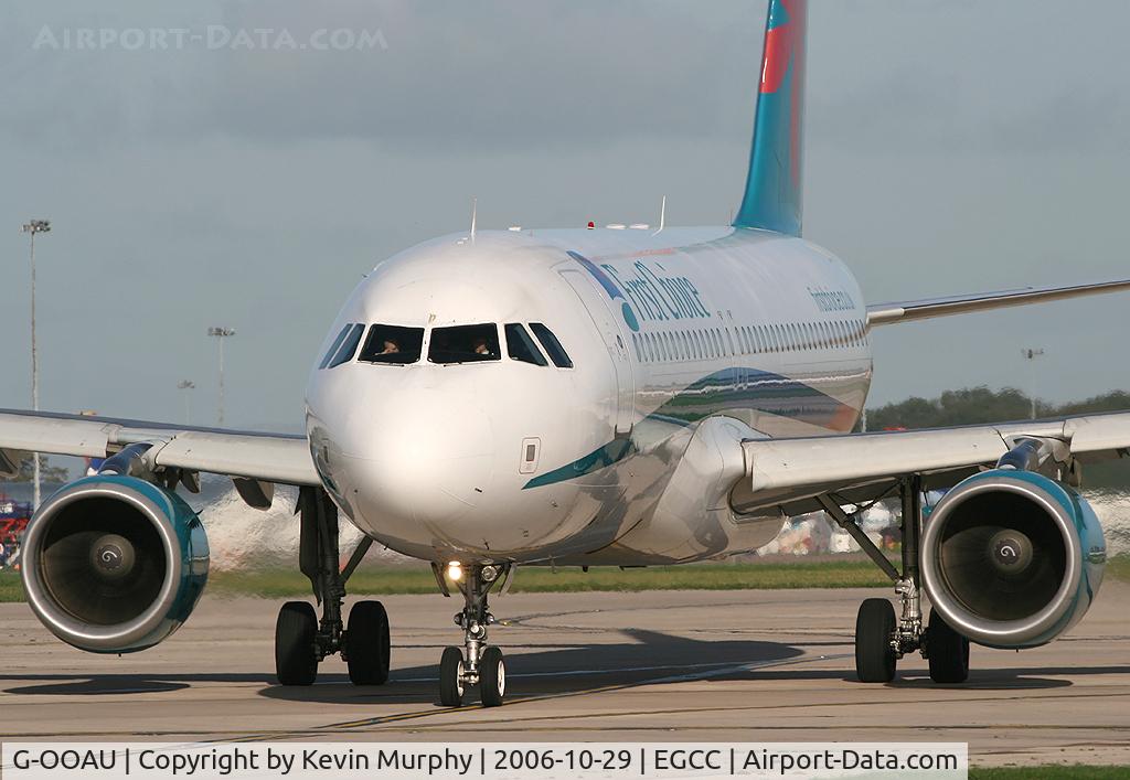 G-OOAU, 2001 Airbus A320-214 C/N 1637, First Choice A320
