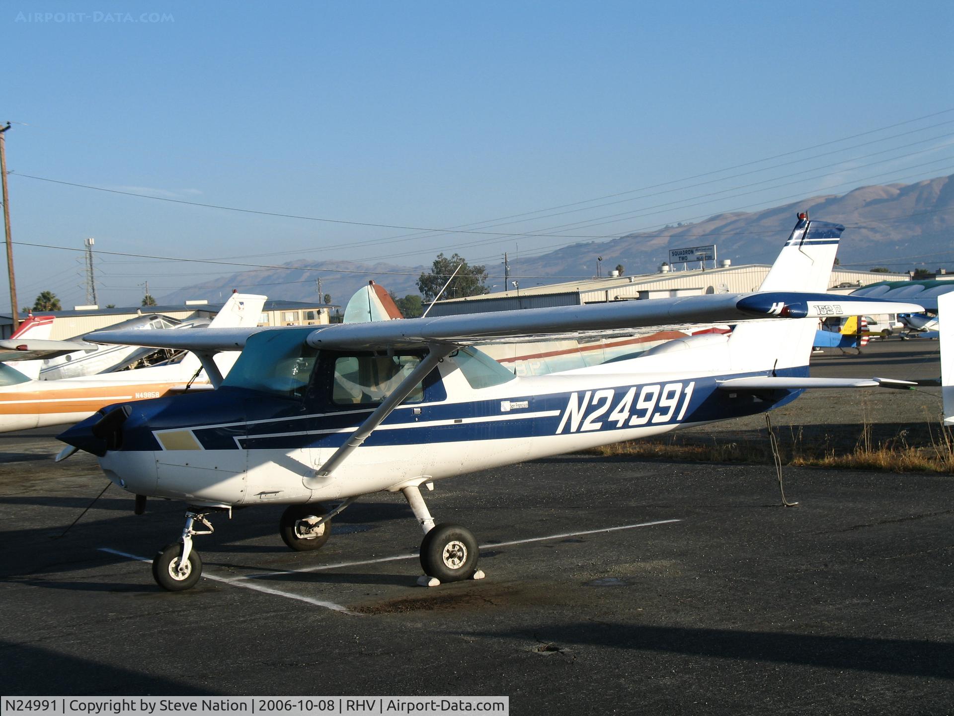 N24991, 1977 Cessna 152 C/N 15280499, 1977 Cessna 152 @ Reid-Hillview Airport (San Jose), CA