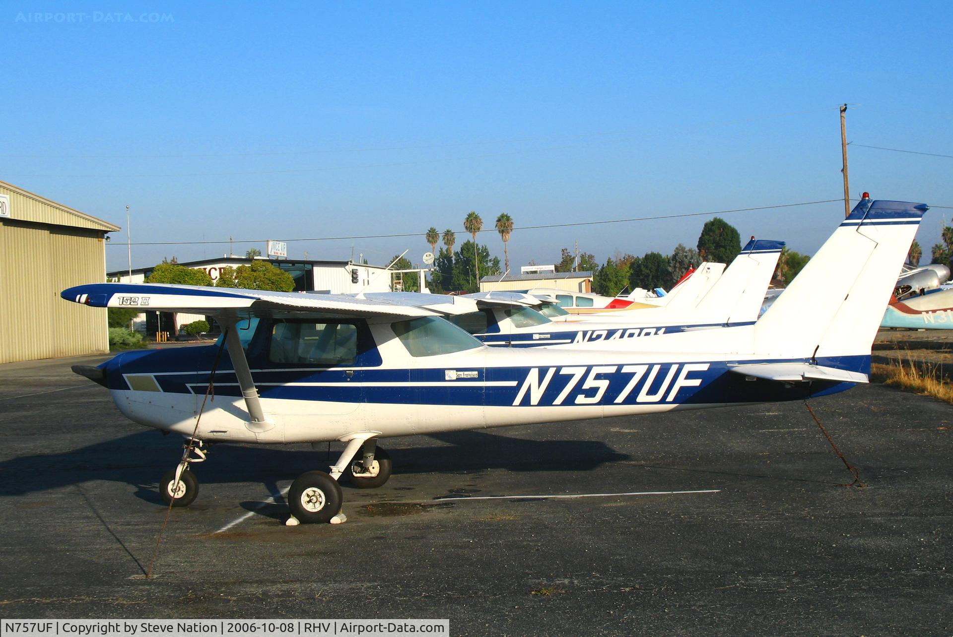 N757UF, 1977 Cessna 152 C/N 15280009, 1977 Cessna 152 @ Reid-Hillview Airport (San Jose), CA