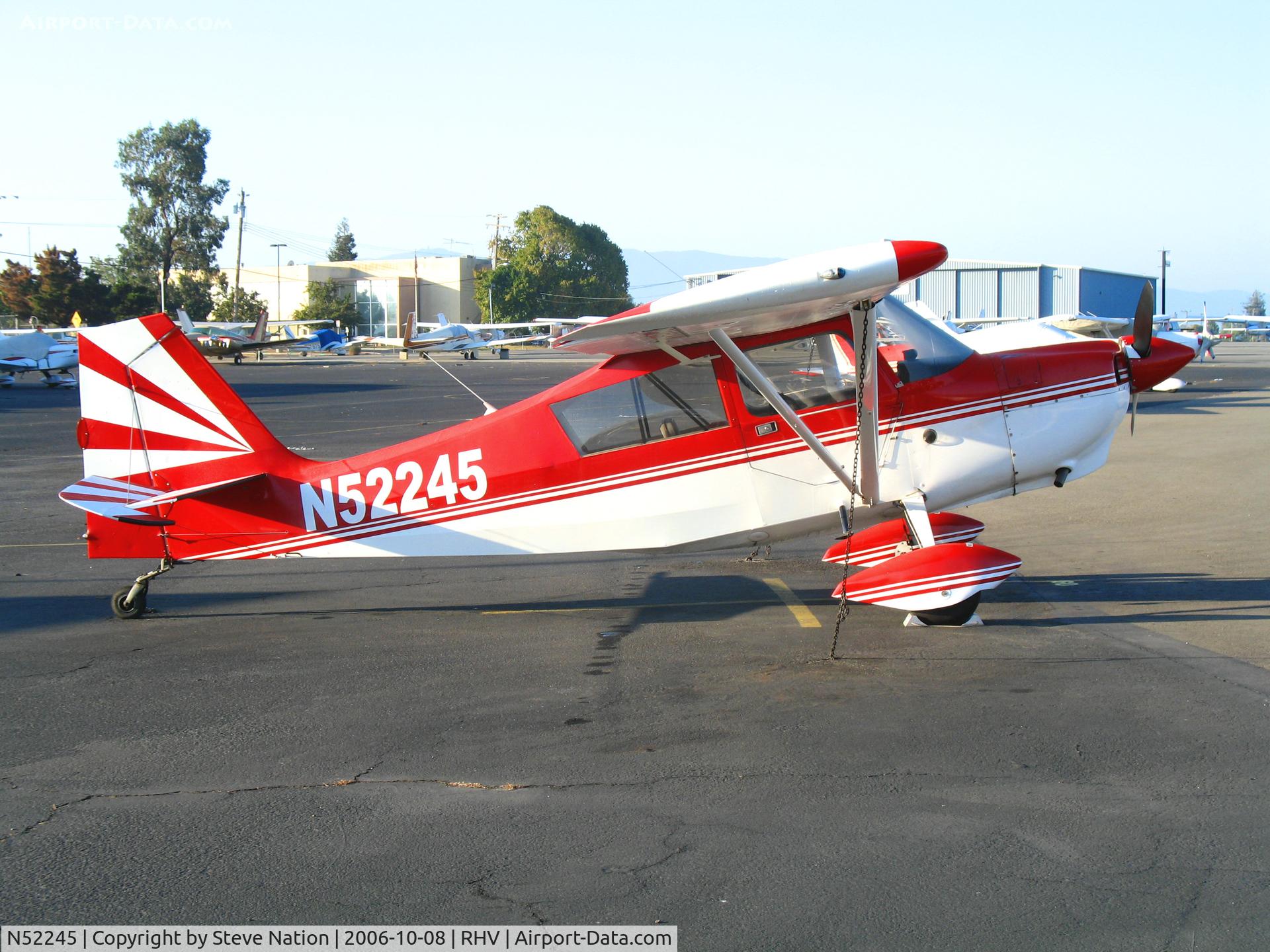 N52245, 1975 Bellanca 8KCAB Decathlon C/N 164-75, 1975 Bellanca 8KCAB @ Reid-Hillview Airport (San Jose), CA