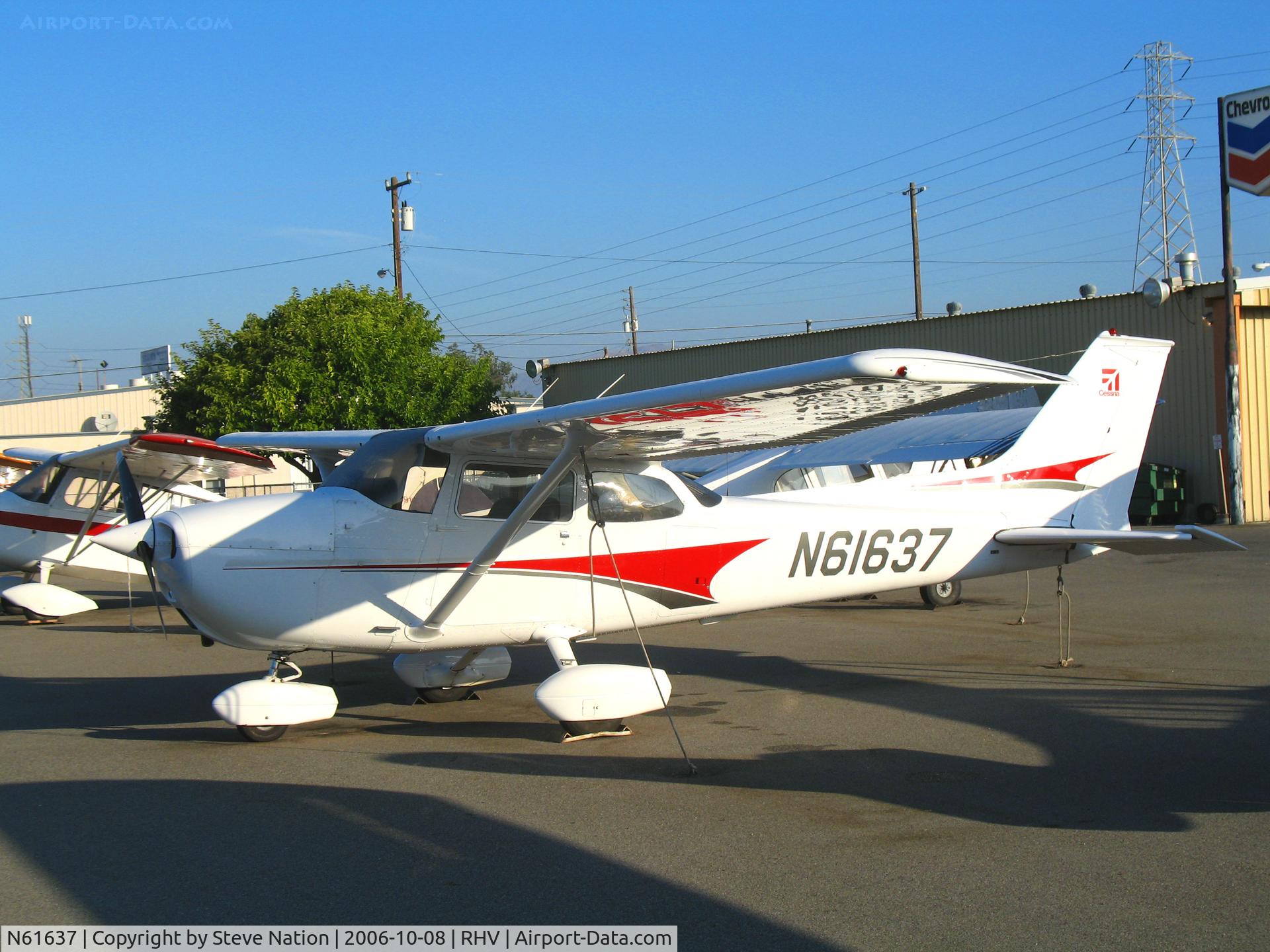 N61637, 1975 Cessna 172M C/N 17264691, Amelia Reid Aviation 1975 Cessna 172M @ Reid-Hillview Airport (San Jose), CA