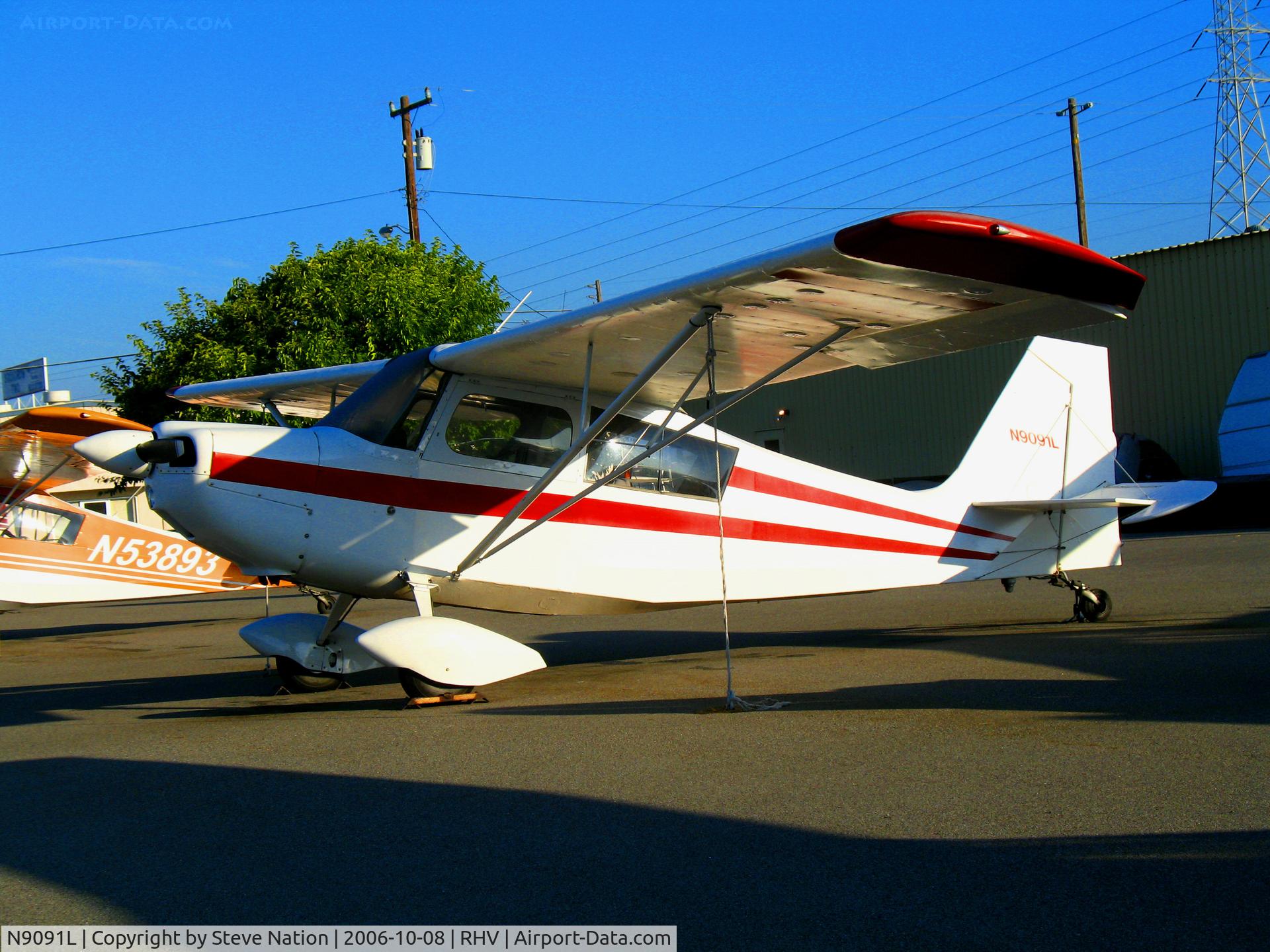 N9091L, 1970 Champion 7ECA Citabria C/N 784-70, Amelia Reid Aviation 1970 Champion 7ECA @ Reid-Hillview Airport (San Jose), CA