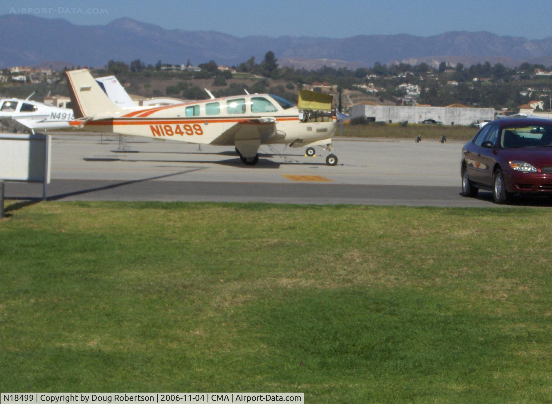 N18499, 1983 Beech B36TC Bonanza C/N EA-362, 1983 Beech B36TC TURBO BONANZA, Continental TSIO-520-UB 300 Hp (continuous)