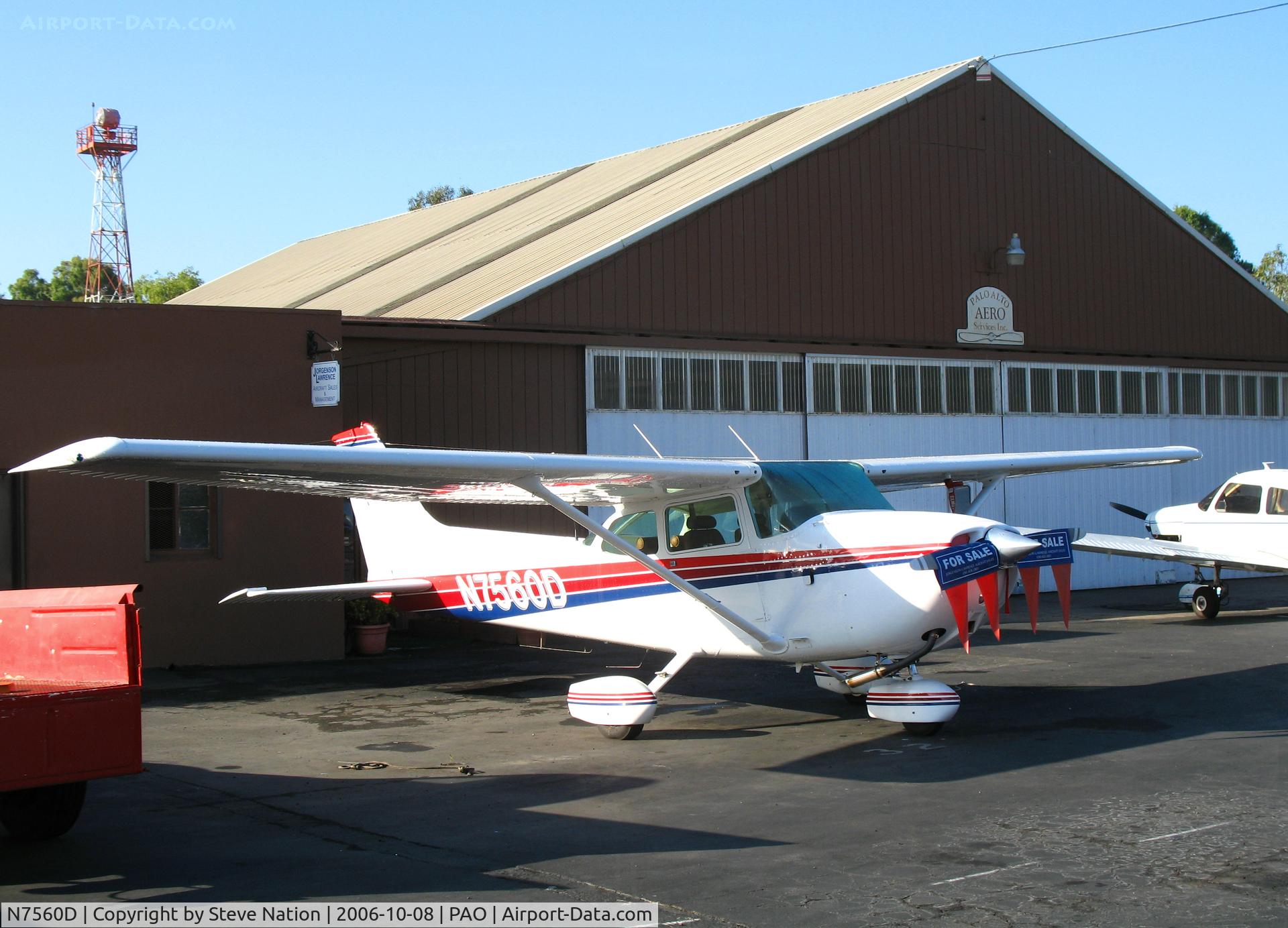 N7560D, 1979 Cessna 172N C/N 17272922, 1979 Cessna 172N @ Palo Alto Airport, CA