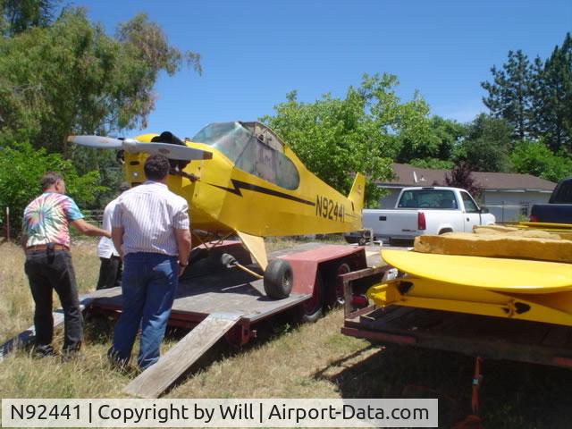 N92441, 1946 Piper J3C-65 Cub C/N 16908, N92441 will fly again!