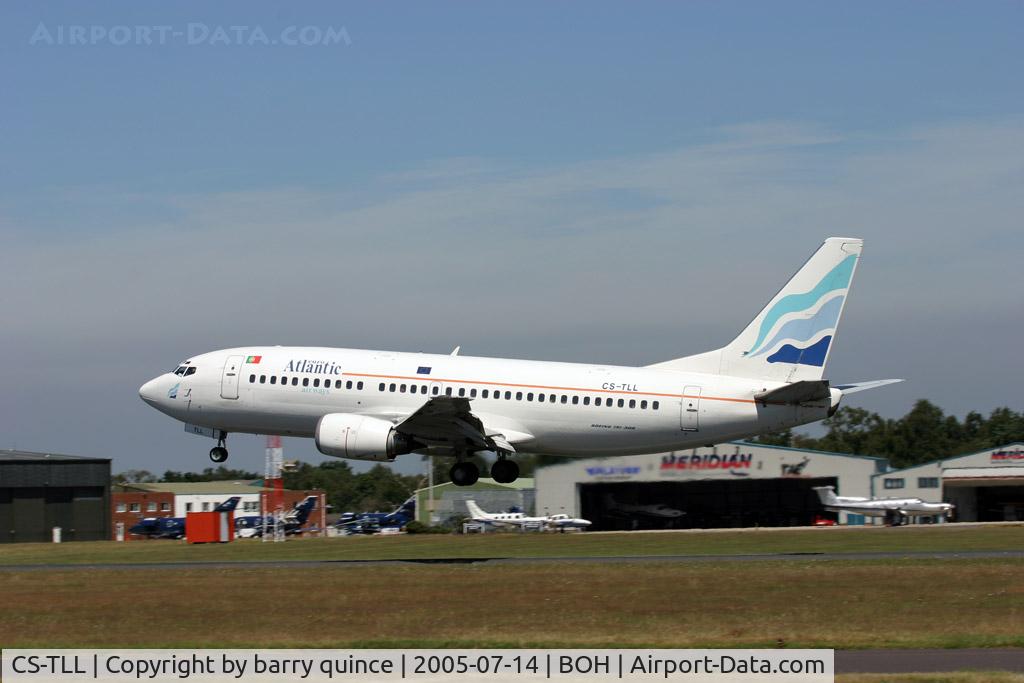 CS-TLL, 1989 Boeing 737-3K9 C/N 24213, EURO ATLANTIC 737