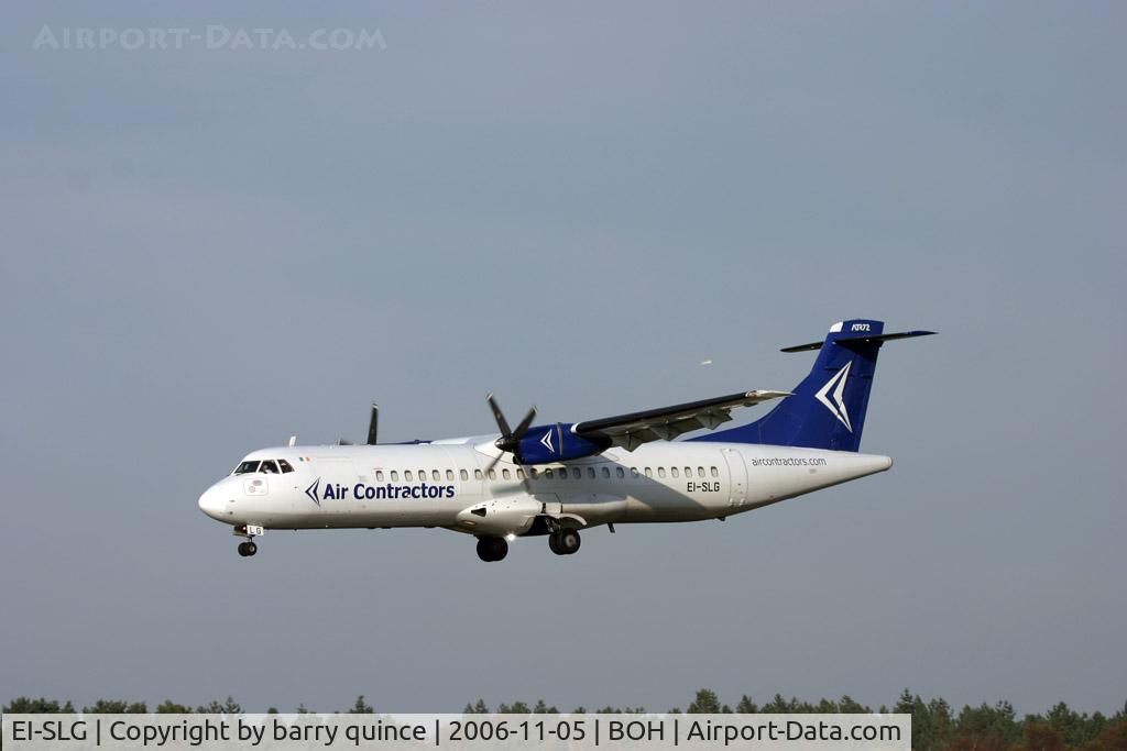 EI-SLG, 1990 ATR 72-202 C/N 183, AIR CONTRACTORS ATR 72