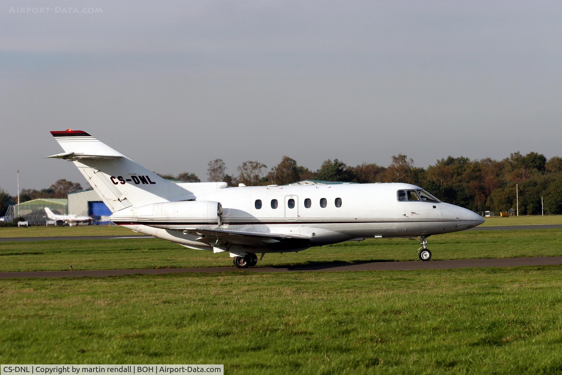 CS-DNL, Raytheon Hawker 800 C/N 8439, HS125