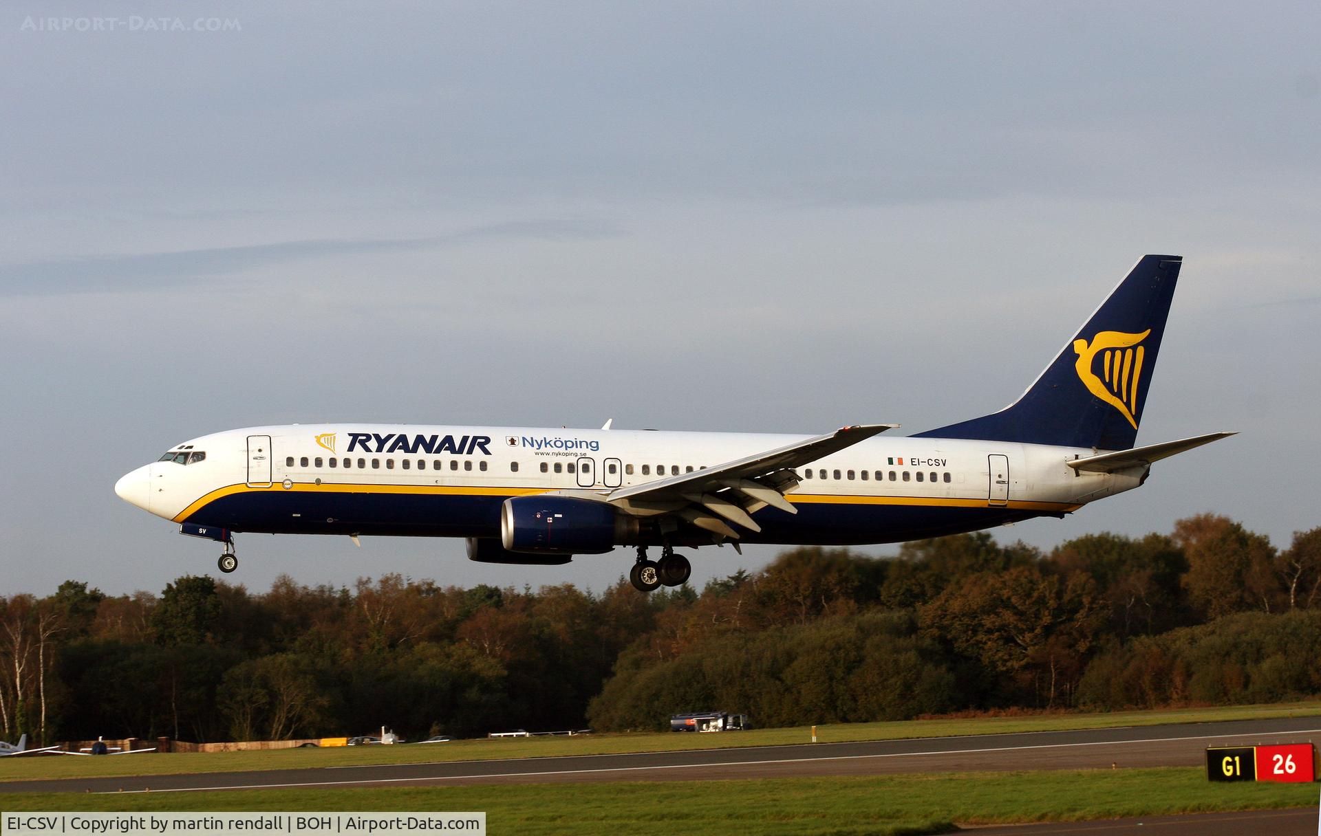 EI-CSV, 2002 Boeing 737-8AS C/N 29934, B737