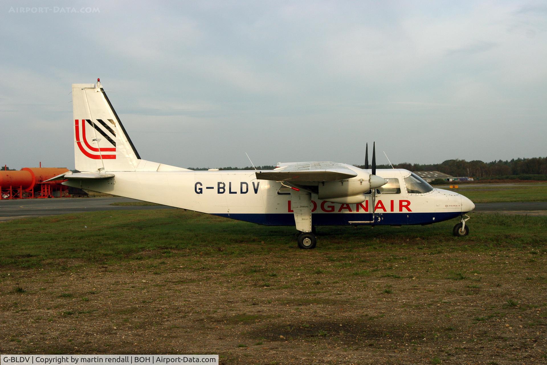 G-BLDV, 1984 Pilatus Britten-Norman BN-2B-26 Islander C/N 2179, ISLANDER