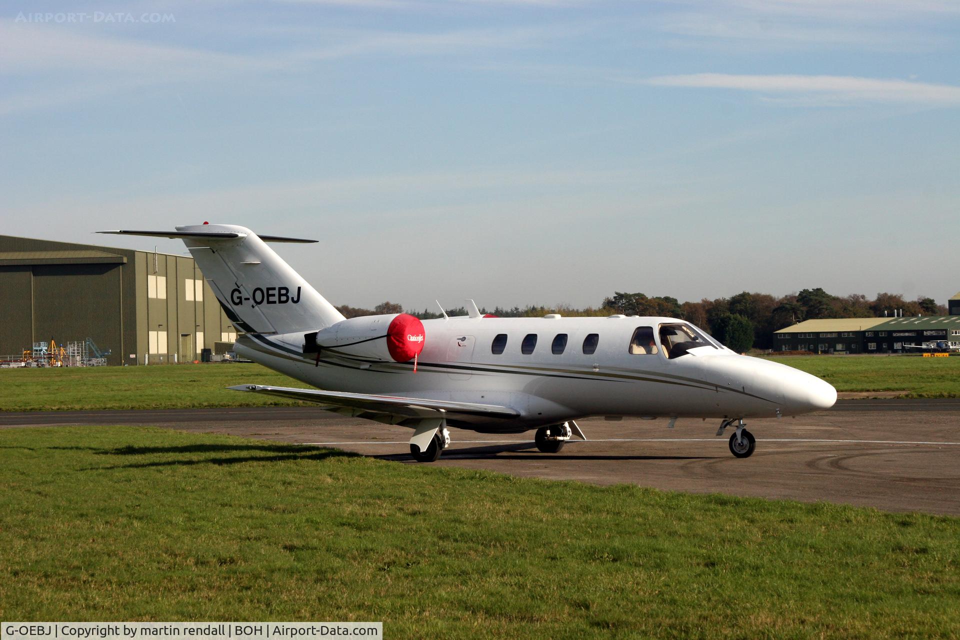 G-OEBJ, 2001 Cessna 525 CitationJet CJ1 C/N 525-0423, CITATION