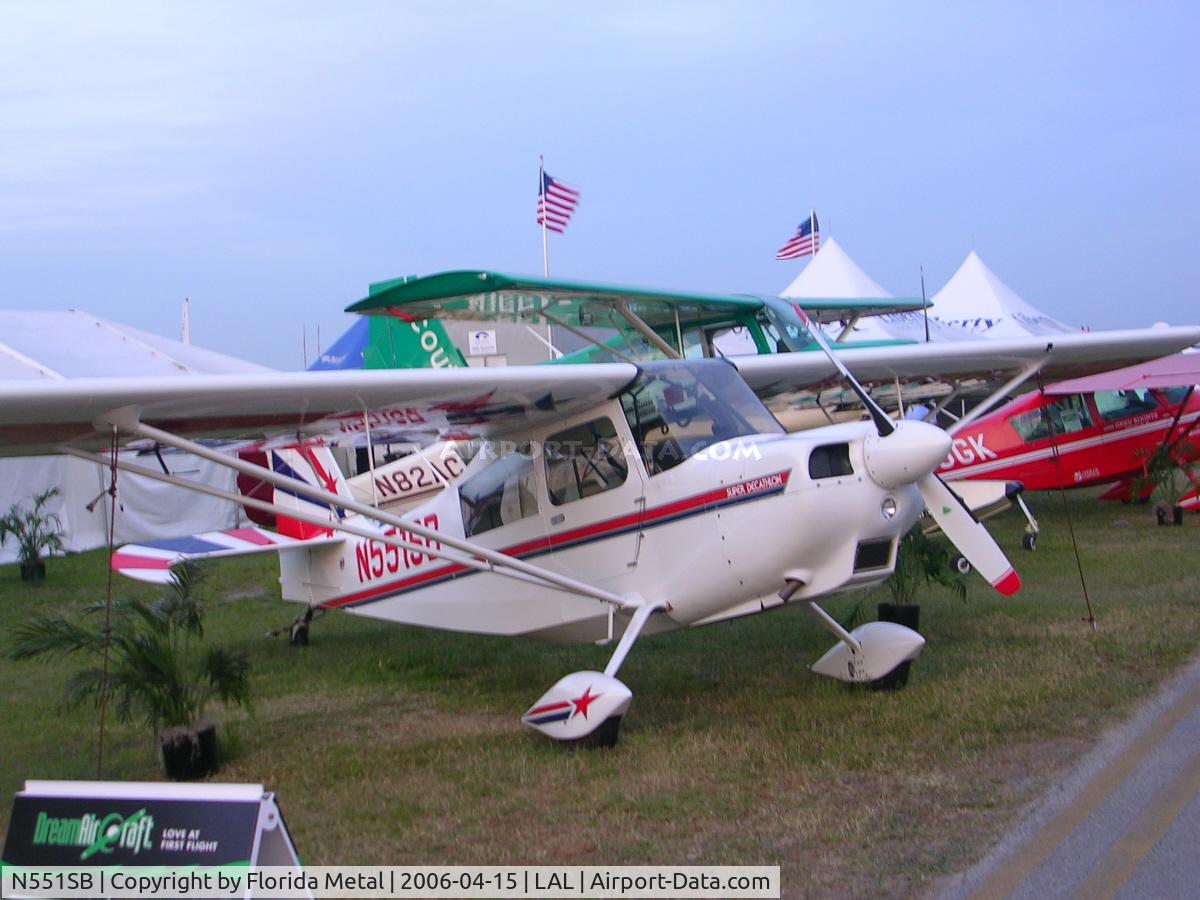 N551SB, 2006 American Champion 8KCAB Super Decathlon C/N 1017-2006, Sun n Fun