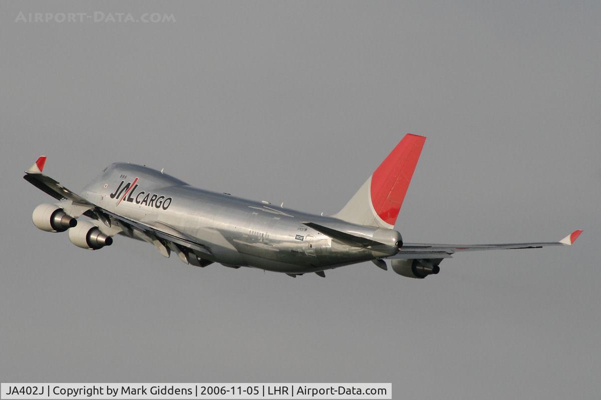 JA402J, 2004 Boeing 747-446F C/N 33749, JA402J Boeing 747-446F JAL Cargo