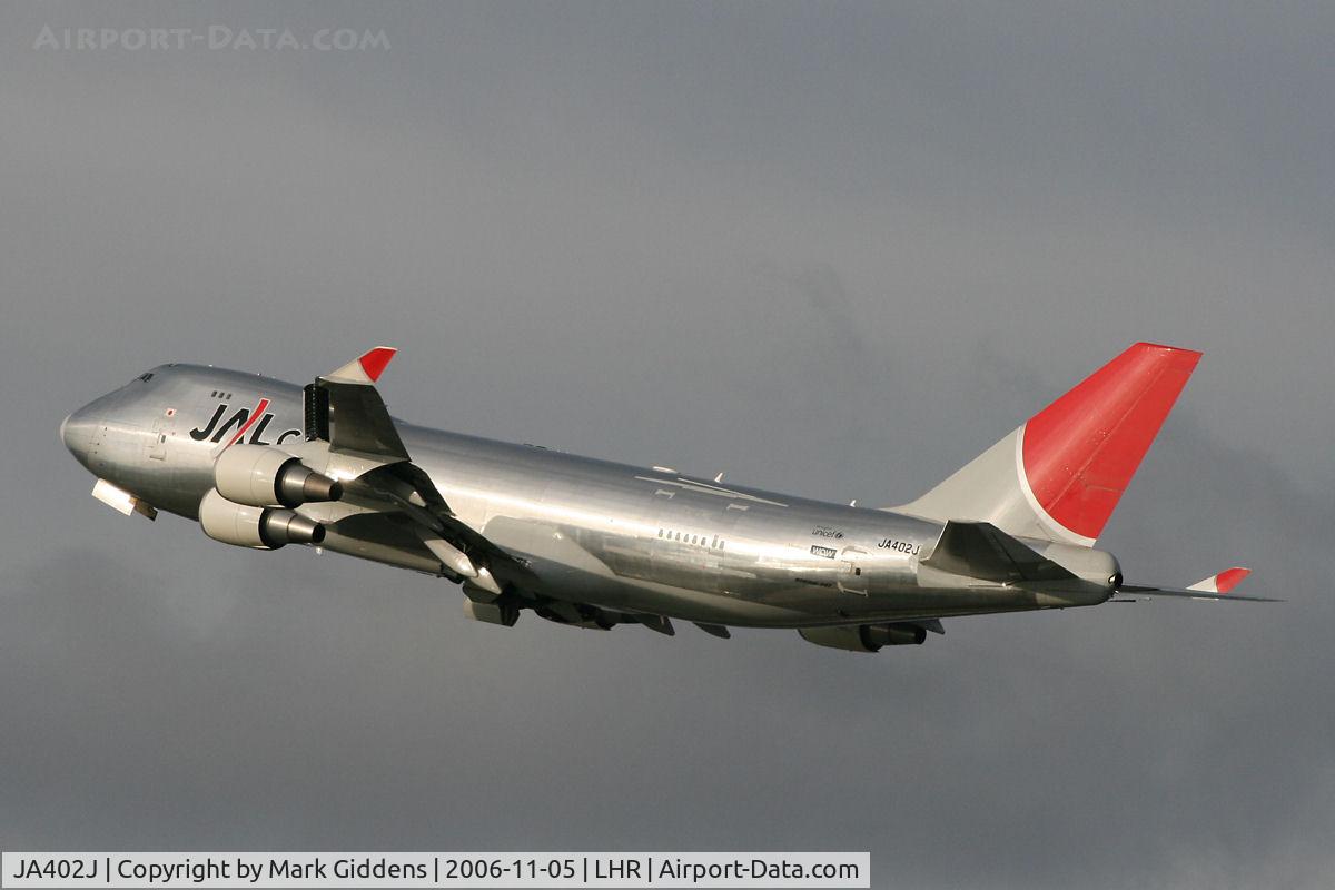 JA402J, 2004 Boeing 747-446F C/N 33749, JA402J Boeing 747-446F JAL Cargo