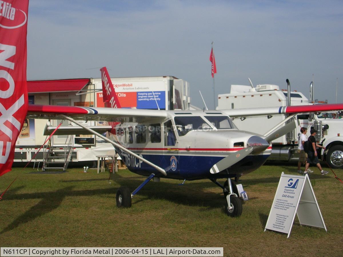 N611CP, Gippsland GA-8 Airvan C/N GA8-04-058, Sun N Fun