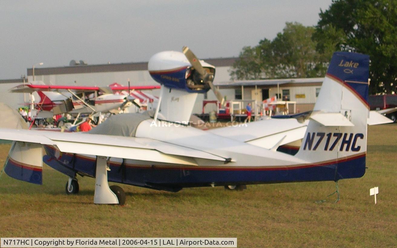 N717HC, 1981 Consolidated Aeronautics Inc. LAKE LA-4-200 C/N 1059, Sun N Fun