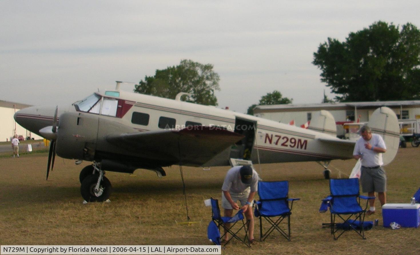 N729M, 1960 Beech G18S C/N BA-517, Sun N Fun