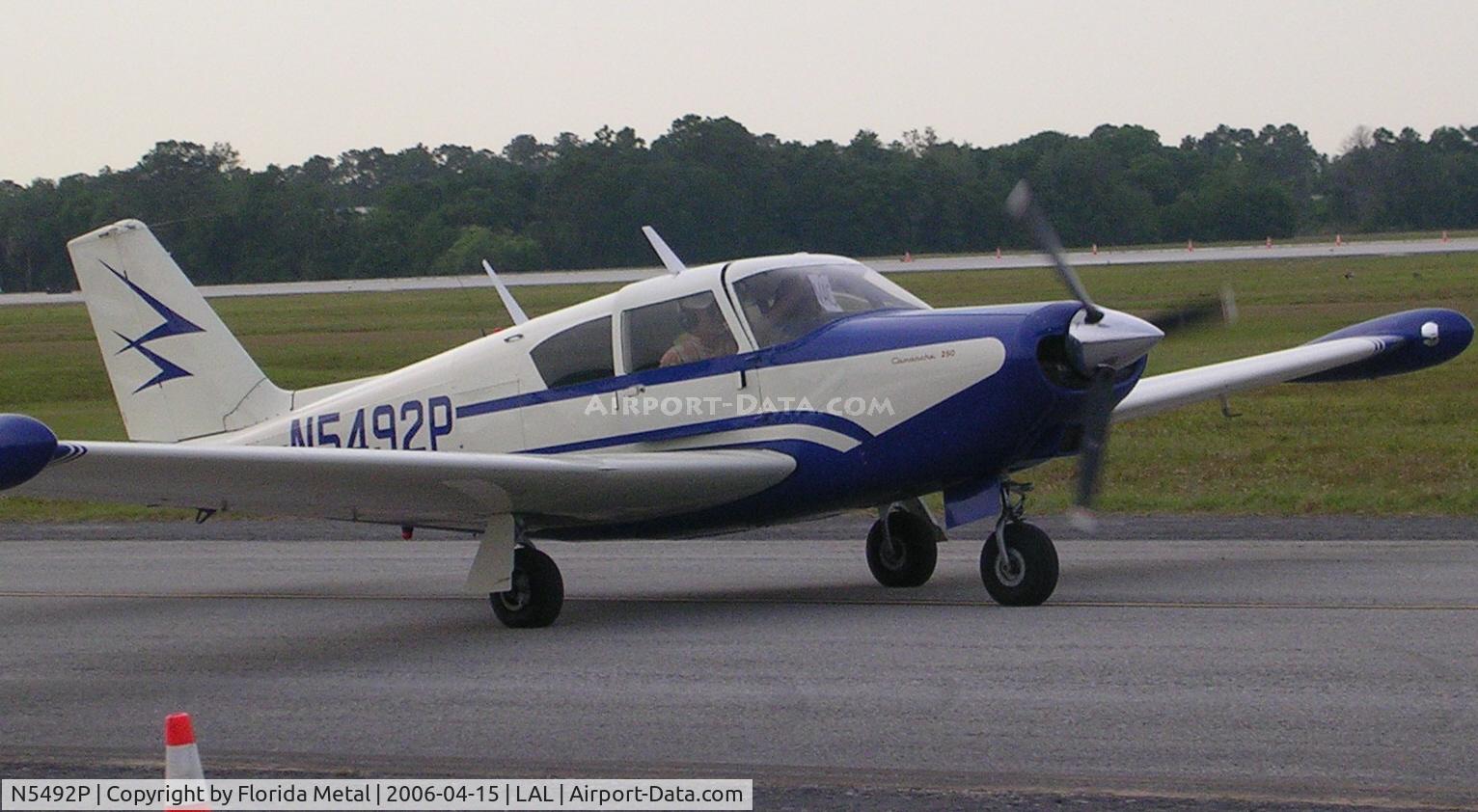 N5492P, 1958 Piper PA-24-250 Comanche C/N 24-553, Sun n Fun