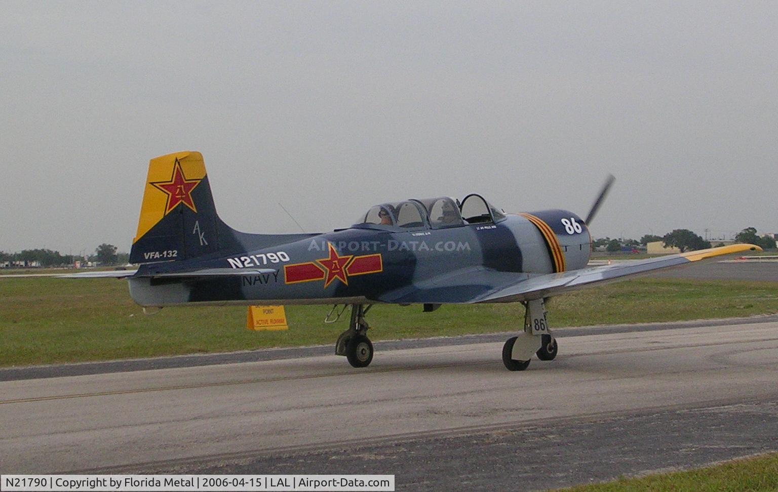 N21790, 1985 Nanchang CJ-6 C/N 4232022, Warbird at Sun and Fun