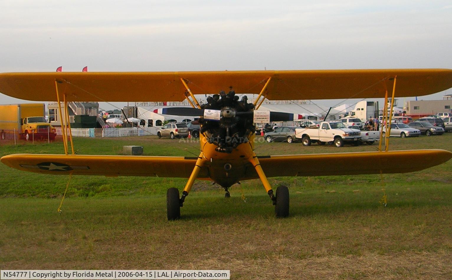 N54777, 1941 Boeing A75N1(PT17) C/N 75-2551, Warbird at Sun and Fun