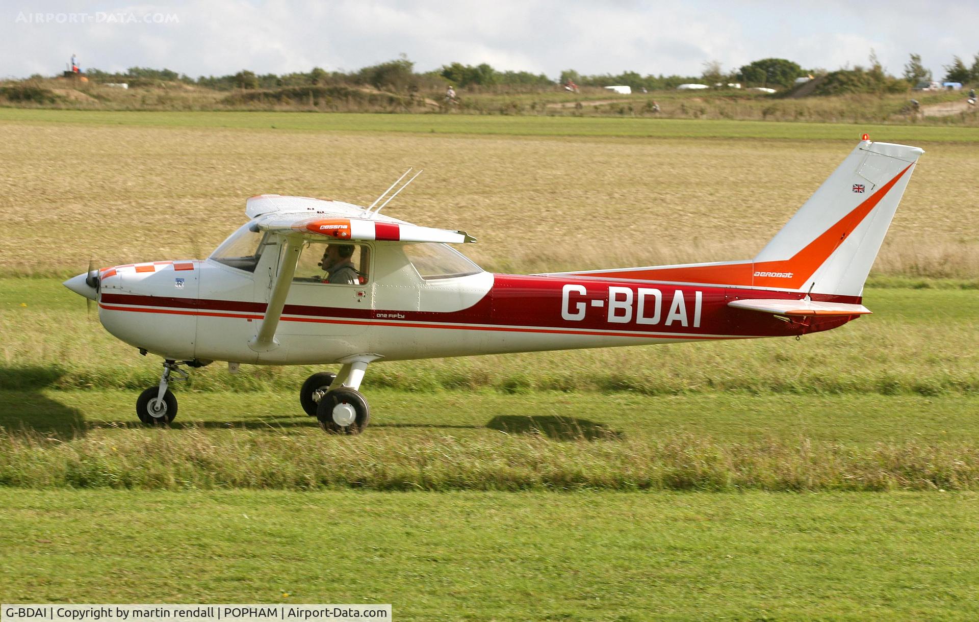 G-BDAI, 1975 Reims F150M C/N 0266, CESSNA 150