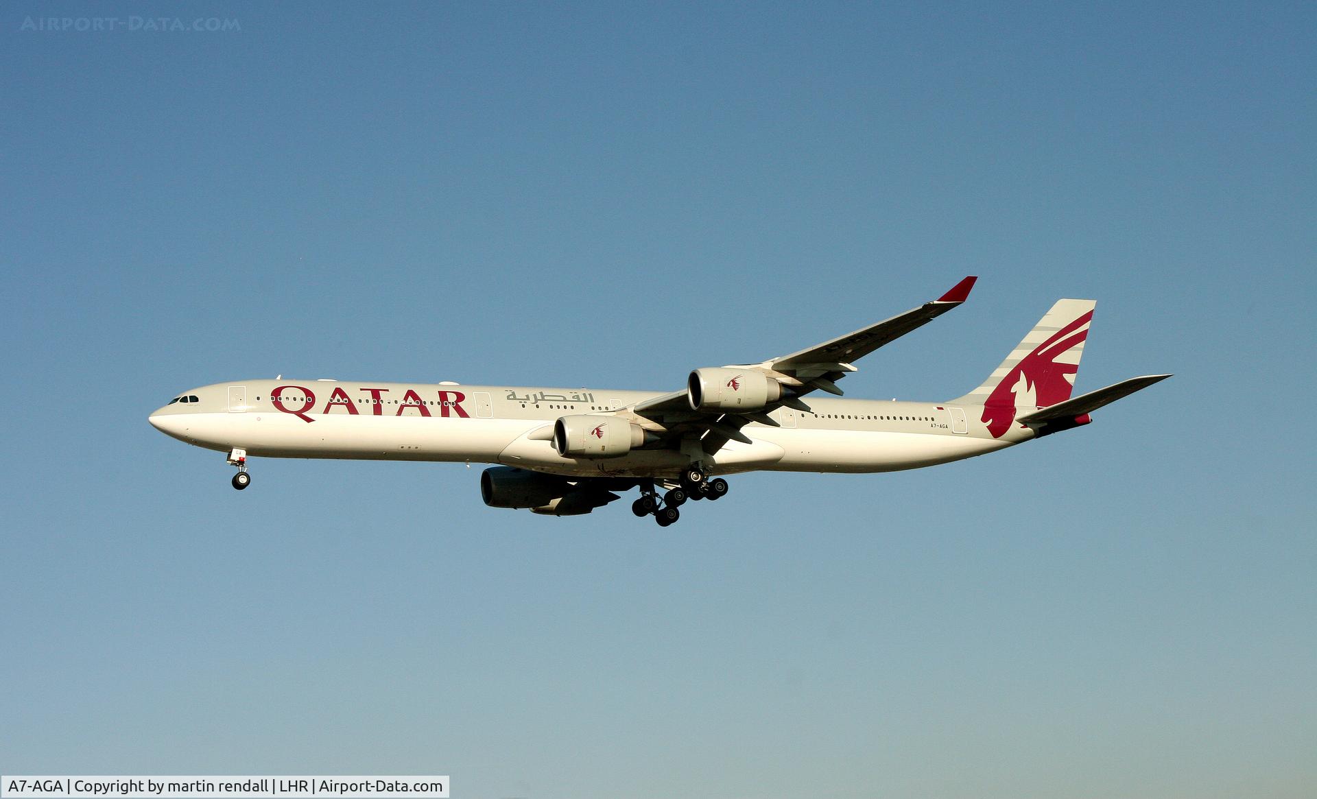 A7-AGA, 2006 Airbus A340-642 C/N 740, AIRBUS 340