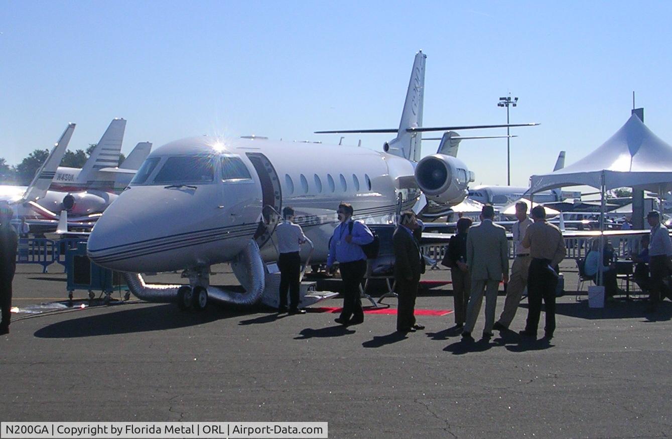 N200GA, 2008 Israel Aircraft Industries Gulfstream 200 C/N 173, NBAA 2005
