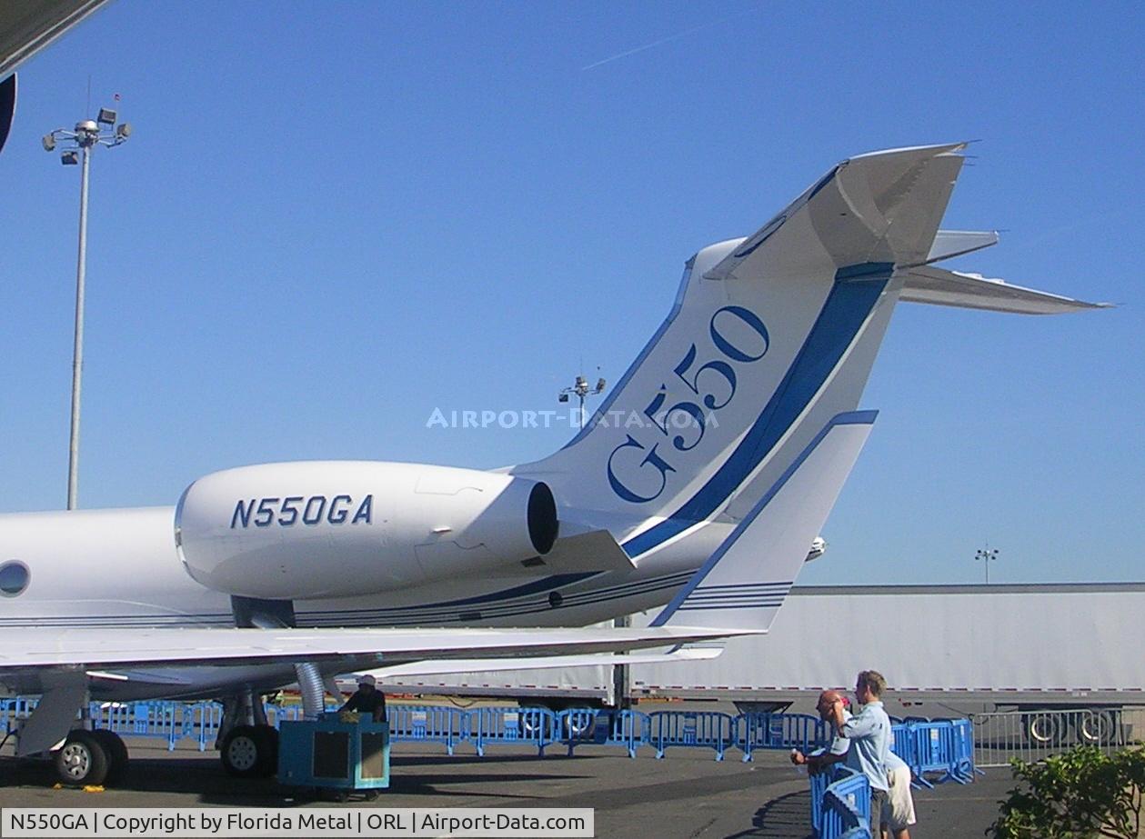 N550GA, 2004 Gulfstream Aerospace GV-SP (G550) C/N 5043, NBAA 2005