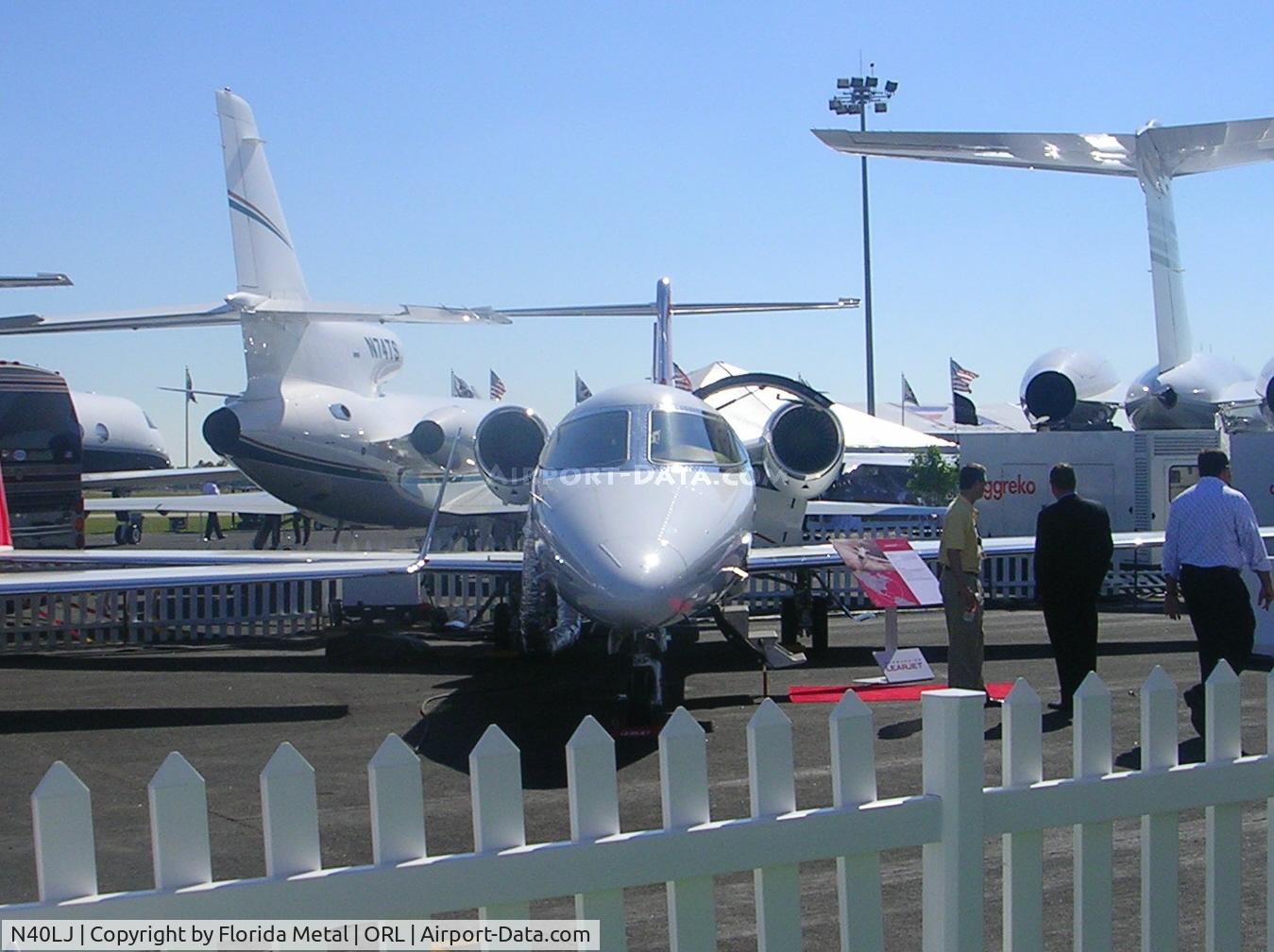 N40LJ, Learjet Inc 45 C/N 2009, NBAA 2005