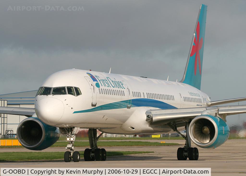 G-OOBD, 2003 Boeing 757-28A C/N 33099, First Choice 757