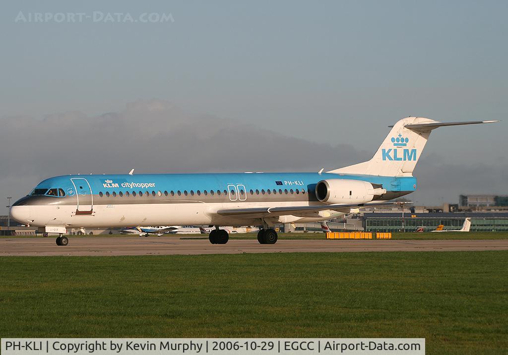 PH-KLI, 1989 Fokker 100 (F-28-0100) C/N 11273, KLM Fokker 100